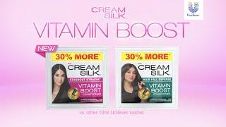 NEW Cream Silk Vitamin Boost Conditioners