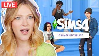 Is The NEW Grunge Revival Kit Worth It? | Sims 4 Kit Create A Sim