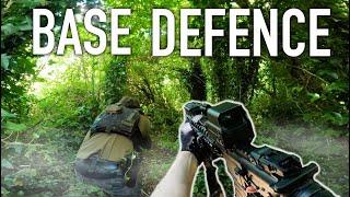 AIRSOFT Close Quarters BASE DEFENCE!! | Khaos Airsoft |