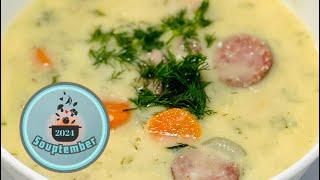 Creamy Dill Potato Soup ~ SOUPtember Collaboration