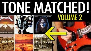 TONE MATCHED! Top 25 Heavy Metal Guitar Sounds - Vol. 2