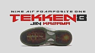 JIN KAZAMA 2024 TEKKEN 8 X Nike Air Foamposite One DETAILED LOOK + RELEASE INFO