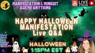 MANIFESTATION LIVE HALLOWEEN LIVE Q&A Manifesting with Kimberly’s annual live ‍️