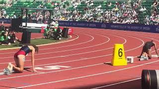 Shamier Little 50.13, 400m Women’s Round 1 Heat 3, U.S. Olympic T&F Trials 2024