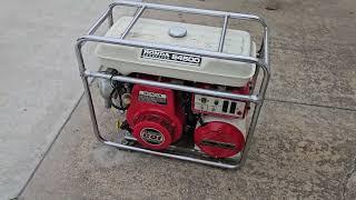 Honda E4500 Generator - Selling on BigIron Auctions - April 10, 2024