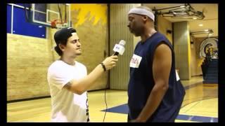 EJ interviews DUANE WATSON after Hangout win  - Megacity Basketball Toronto