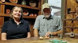 Folklife From Home: Hal Pugh and Eleanor Minnock-Pugh - pipe-making