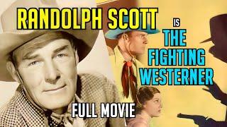 Randolph Scott is THE FIGHTING WESTERNER with Ann Sheridan in Classic Western Mystery! Full Movie!