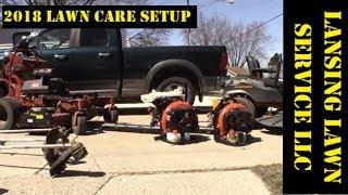 Lansing Lawn Service 2018 Lawn Care Setup