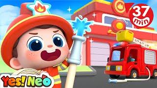 Firefighters Rescue Team | Fire Truck | Safety Rules | Nursery Rhymes & Kids Songs | Yes! Neo