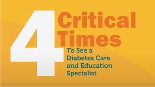 When To See A Diabetes Care and Education Specialist