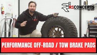 R1 Concepts Performance Off-Road and Tow Brake Pads