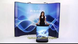 Pop Up Display - Aspen Portable Trade Show Display by Display Overstock