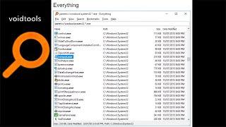 Everything: Powerful Program to find all your files faster.