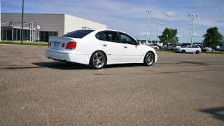 Toyota Fest: Rhd Toyota Aristo smoking the tires!