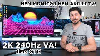 HEM İYİ MONİTÖR, HEM İYİ AKILLI TV! "Samsung Oddyssey G6 incelemesi"