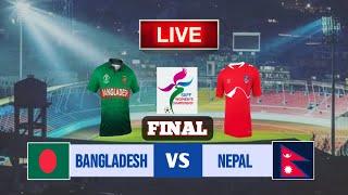 Nepal vs Bangladesh Live | Saff Women's Championship 2024 Final | Watch Along & Reaction | Cricfoot