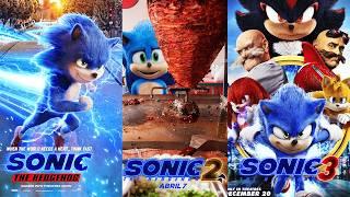 The evolution of SONIC MOVIE POSTERS (2020-2024)