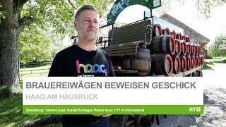 Spektakuläres Brauereiwagen-Geschicklichkeitsfahren lockt nach Haag am Hausruck