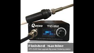 Quick Heating T12 soldering station electronic welding iron |OLED Digital Soldering Iron T12-952