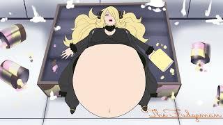 Cynthia Weight Gain animation (By The Fudgeman in Deviant Art)