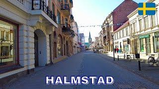 Halmstad - Virtual Walking Tour in 4K - April 2023 - Sweden