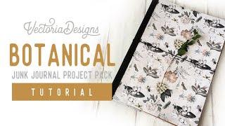 Botanical Journal Mini Project Pack | TUTORIAL