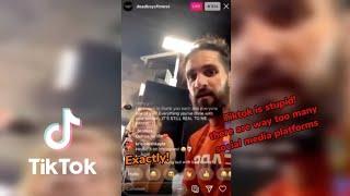 Becky Lynch and Seth Rollins's honest opinions on Tiktok (+other social media platforms)