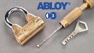 [1416] Retro-Cool Abloy Padlock Picked (Model 3020C)