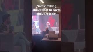 Jamie Bower talking about Joseph Quinn at the German Comic Con 2022