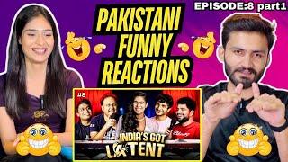 INDIA'S GOT LATENT EP 08 | PAKISTANI FUNY REACTION | POONAM PANDEY | SAMAY RAINA