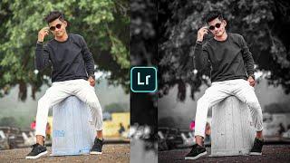 Urban black tone Lightroom photo editing tutorial in mobile|| preset download free||