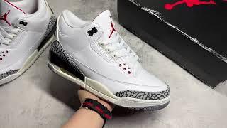 DN3707-100 Jordan 3 "White Cement Reimagined" in Stock!