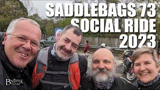 Saddlebags 73 Social Ride 2023. in 4K high definition. The motorbikes and the amazing Dartmoor route