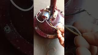 ceiling pankhe ka connection#Vidyut vani #vilal shorts ️