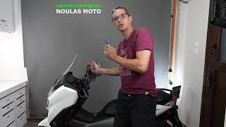 YAMAHA NMAX how to start engine with keyless system