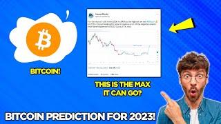 Income Sharks Reveals the maximum Price Bitcoin Can Touch In 2023!