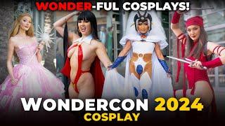 WONDERCON 2024 4K COSPLAY HIGHLIGHTS MUSIC VIDEO ANAHEIM CALIFORNIA COMIC CON DISNEY MARVEL DC