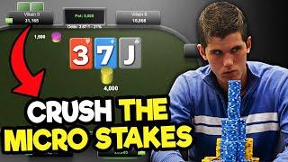 How To EXPLOIT Micro Stakes Poker Players With Alex Fitzgerald!