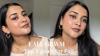 Get Ready With Me For Fall  || Top 5 Goals For Fall 2024