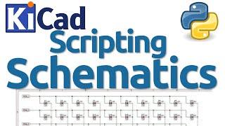 Kicad schematics and PCB Python scripting