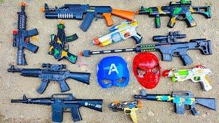 Collecting Sniper Rifles and AK47 Guns, Shotgun M416 Gun Pistol Light Guns Water Gun Optimus Prime