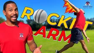 HOW to IMPROVE Your ARM SPEED | Fast Bowling Drills