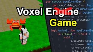 Voxel Game development - Creatures and Spells