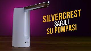 Şık Tasarımlı Silvercrest Şarjlı Su Pompası