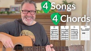 Learn 4 Classic Rock Songs in 2025 - Beginner Guitar