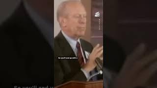 Gerald Ford on How the U.S. Would Get the First Woman President