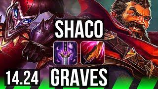 SHACO vs GRAVES (JGL) | KR Master | 14.24