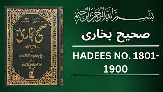 Sahih Bukhari Hadees No 1800 To 1900 | Hadees in Urdu | Sahih Bukhari Hadees