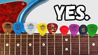 Do Guitar Picks CHANGE Your Tone? | SOUND TEST